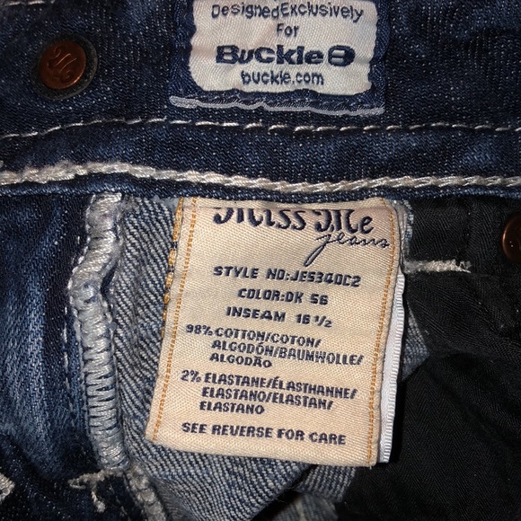 Miss Me Cuffed Jeans Crop size 25 (JE534OC2) - 2 - Picture 9 of 11